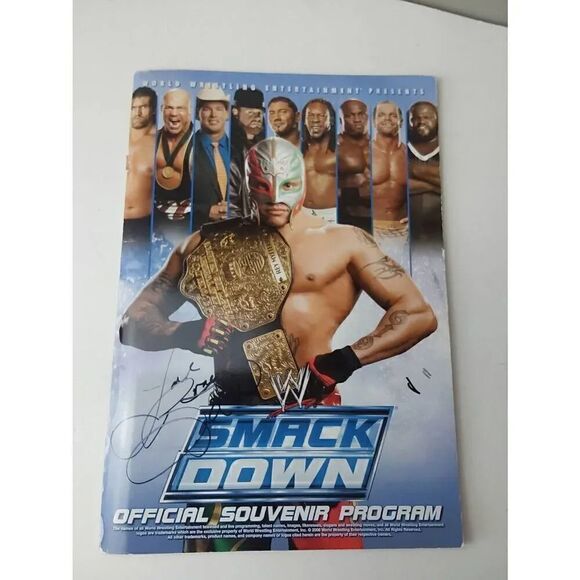 WWE Raw & Smackdown Souvenir Programs 2006 Signed - Picture 2 of 11